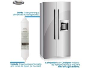 Filtro externo universal para refrigerador