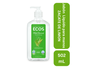 Jabón líquido para manos aroma zacate limon