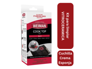 Kit para limpiar vitrocerámica