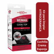 Kit para limpiar vitrocerámica
