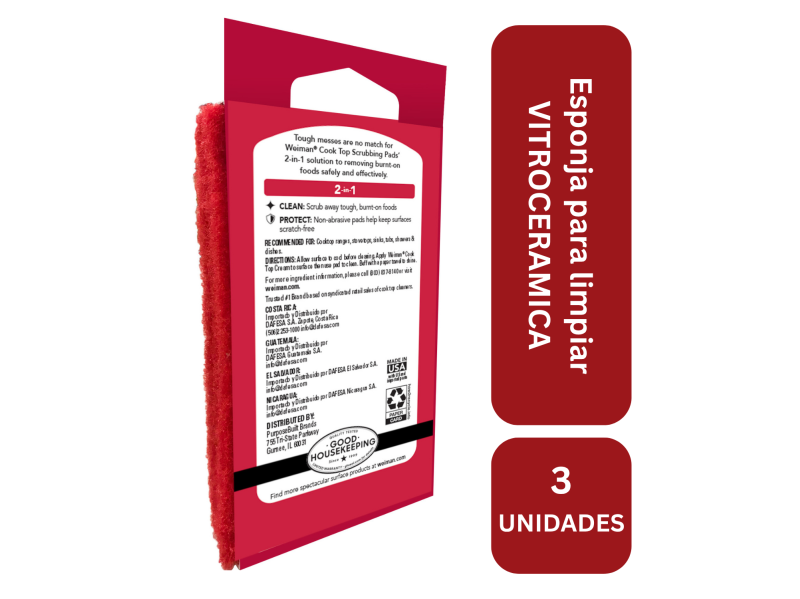 Esponja para limpiar vitrocerámica - Imagen 2