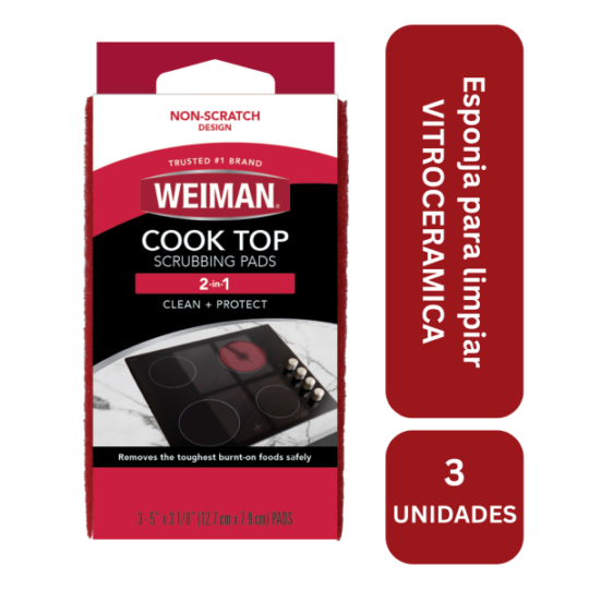 Esponja para limpiar vitrocerámica