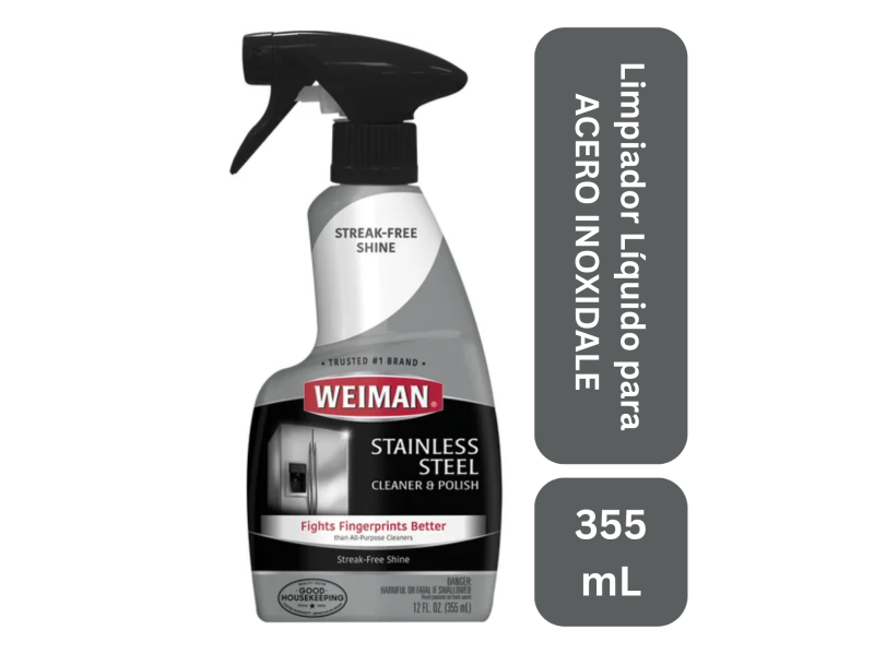 Pulidor/limpiador acero inoxid 502 ml