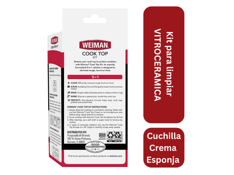 Kit para limpiar vitrocerámica - Imagen 2