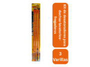 Kit de 3 desatoradores para fregaderos, lavatorios y duchas