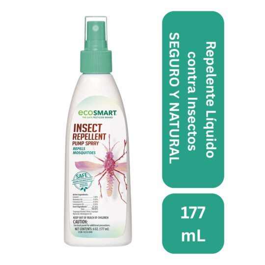 Repelente natural contra insectos líquido