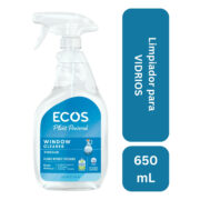 LIMPIADOR PARA VIDRIOS ECOS 650 ML