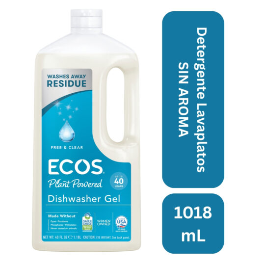 JABON GEL PARA MAQUINA DE LAVAPLATOS ECOS F&C 1.18 L